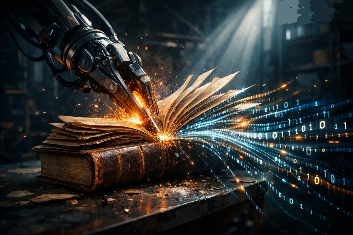 The Amazon That Was Born Selling Books Now Destroys Them to Train AI